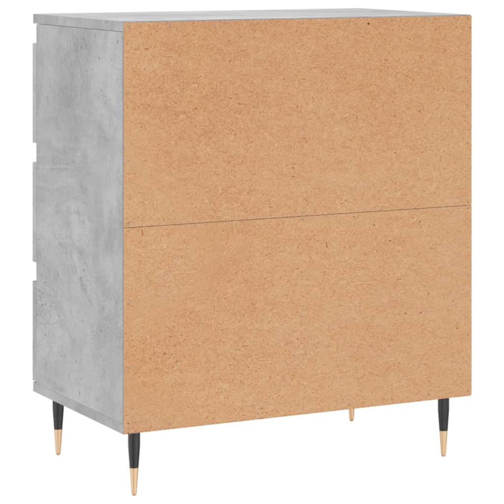 Sideboard Betongrau 60x35x70 cm Holzwerkstoff